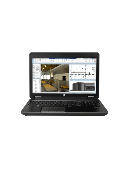 HP ZBook 15 G2 Workstation mobile 39,6 cm (15.6") Full HD Intel® Core™ i7 8 GB DDR3L-SDRAM 256 GB SSD NVIDIA® Quadro® K2100M