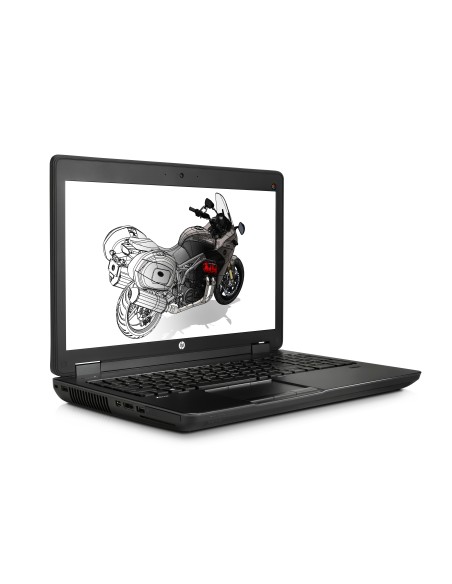 HP ZBook 15 G2 Workstation mobile 39,6 cm (15.6") Full HD Intel® Core™ i7 8 GB DDR3L-SDRAM 256 GB SSD NVIDIA® Quadro® K2100M