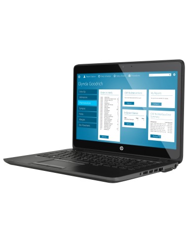 HP ZBook 14 G2 Computer portatile 35,6 cm (14") HD+ Intel® Core™ i5 4 GB DDR3L-SDRAM 1000 GB HDD Wi-Fi 4 (802.11n) Windows 7