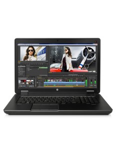 HP ZBook 17 G2 Workstation mobile 43,9 cm (17.3") Full HD Intel® Core™ i7 8 GB DDR3L-SDRAM 256 GB SSD NVIDIA® Quadro® K2200M