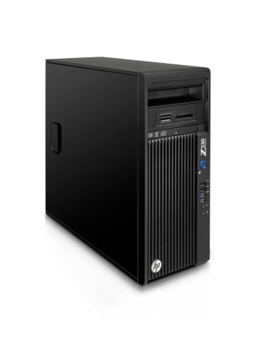 HP Z230 DDR3-SDRAM E3-1225V3 Mini Tower Famiglia Intel® Xeon® E3 v3 4 GB 256 GB SSD Windows 7 Professional Stazione di lavoro
