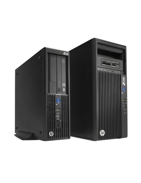 HP Z230 DDR3-SDRAM i7-4790 Mini Tower Intel® Core™ i7 8 GB 1000 GB HDD Windows 7 Professional Stazione di lavoro Nero