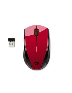 HP X3000 mouse Ambidestro RF Wireless Ottico 1200 DPI