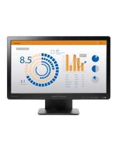 HP Ecran ProDisplay P202va de 49,61 cm (19,53 pouces) (ENERGY STAR) 49,6 cm (19.5") 1920 x 1080 Pixel Full HD LED Nero