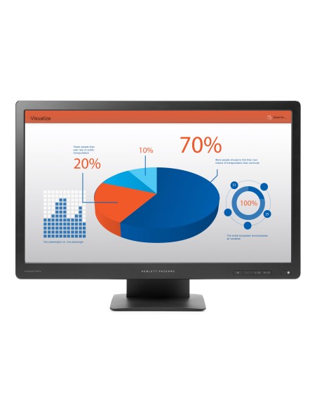 HP ProDisplay P242va 61 cm (24") 1920 x 1080 Pixel Full HD Nero