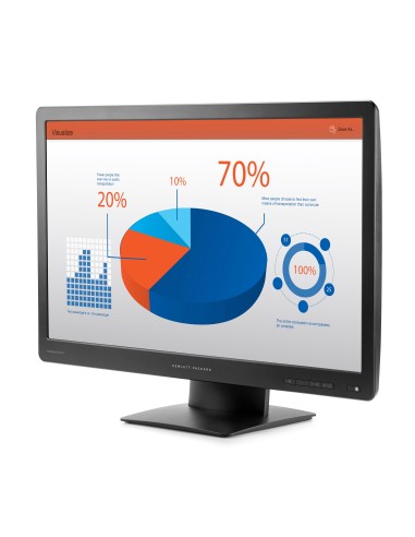 HP ProDisplay P242va 61 cm (24") 1920 x 1080 Pixel Full HD Nero