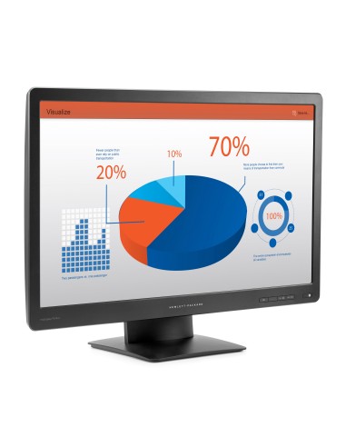 HP ProDisplay P242va 61 cm (24") 1920 x 1080 Pixel Full HD Nero