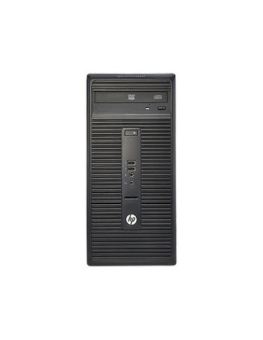HP 280 G1 DDR3-SDRAM i3-4160 Micro Tower Intel® Core™ i3 4 GB 500 GB HDD Windows 7 Professional PC Nero