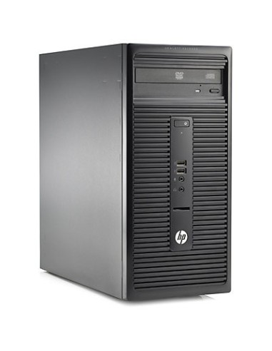 HP 280 G1 DDR3-SDRAM i3-4160 Micro Tower Intel® Core™ i3 4 GB 500 GB HDD Windows 7 Professional PC Nero