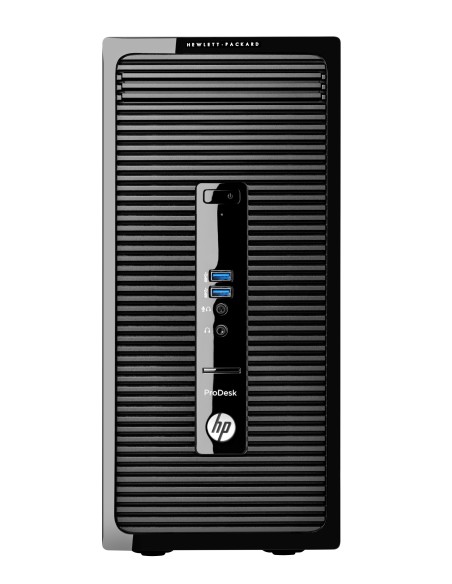 HP ProDesk 400 G2 MT DDR3-SDRAM i3-4160 Micro Tower Intel® Core™ i3 4 GB 1000 GB HDD Windows 7 Professional PC Nero