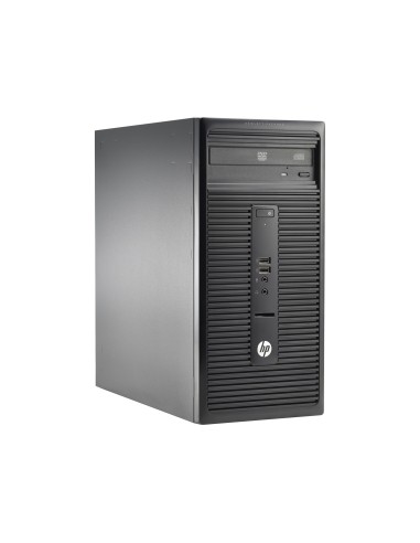 HP 280 G1 DDR3-SDRAM G3250 Micro Tower Intel® Pentium® G 4 GB 500 GB HDD FreeDOS PC Nero