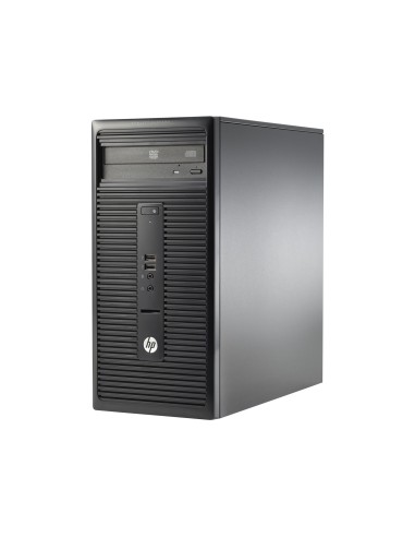 HP 280 G1 DDR3-SDRAM G3250 Micro Tower Intel® Pentium® G 4 GB 500 GB HDD FreeDOS PC Nero