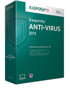 Kaspersky Lab Anti-Virus 2015, 5-9u, 2Y, Base Licenza base 2 anno i