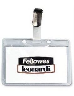 Fellowes L453M badge e porta badge PVC 100 pz