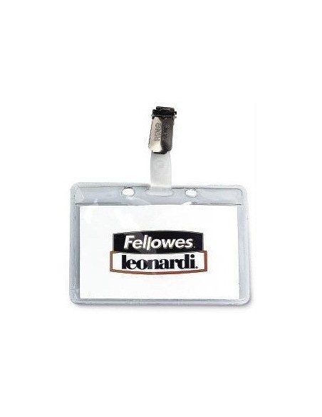 Fellowes L453M badge e porta badge PVC 100 pz