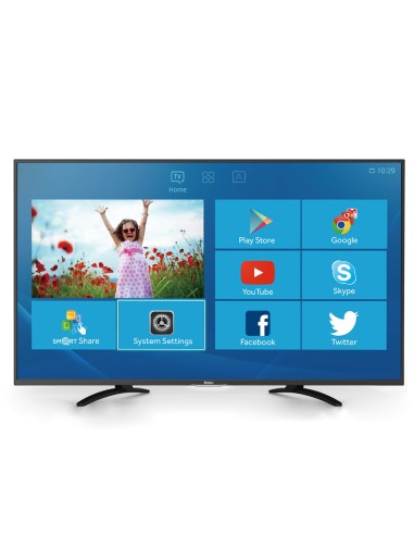Haier LE49U5000A TV Hospitality 124,5 cm (49") Full HD 300 cd m² Smart TV Nero 16 W