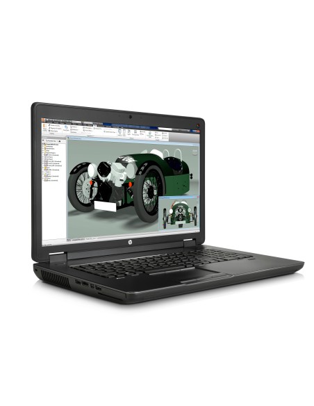 HP ZBook 17 G2 Workstation mobile 43,9 cm (17.3") HD+ Intel® Core™ i7 4 GB DDR3L-SDRAM 500 GB HDD NVIDIA® Quadro® K1100M Wi-Fi