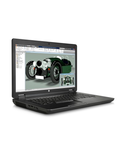 HP ZBook 17 G2 Workstation mobile 43,9 cm (17.3") Full HD Intel® Core™ i7 8 GB DDR3L-SDRAM 256 GB SSD NVIDIA® Quadro® K2200M