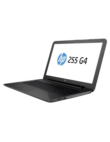 HP G4 Computer portatile 39,6 cm (15.6") AMD E 4 GB DDR3L-SDRAM 500 GB HDD Wi-Fi 4 (802.11n) FreeDOS Nero, Grigio