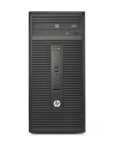 HP 280 G1 DDR3-SDRAM G3250 Micro Tower Intel® Pentium® G 4 GB 500 GB HDD Windows 7 Professional PC Nero