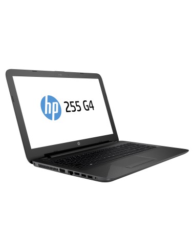 HP 255 G4 Computer portatile 39,6 cm (15.6") AMD E 4 GB DDR3L-SDRAM 500 GB HDD Wi-Fi 4 (802.11n) Windows 10 Home Nero, Grigio