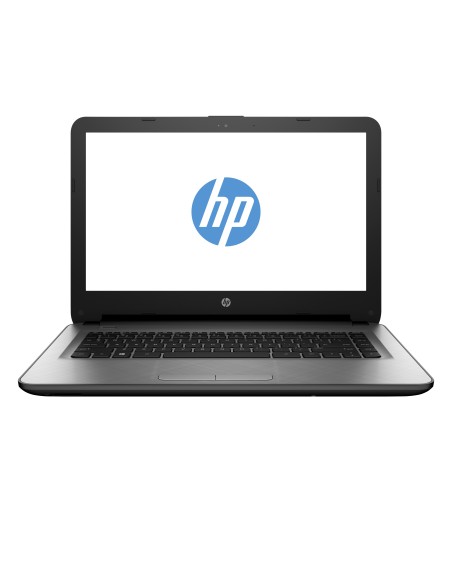 HP 14-ac006nl Computer portatile 35,6 cm (14") Intel® Celeron® 2 GB DDR3L-SDRAM 32 GB Flash Windows 8.1 Nero, Argento