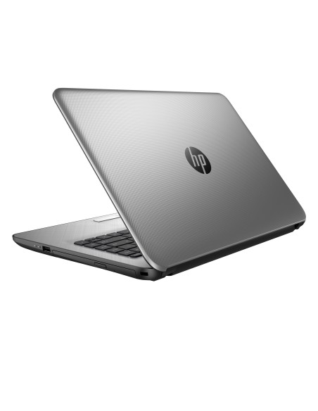 HP 14-ac006nl Computer portatile 35,6 cm (14") Intel® Celeron® 2 GB DDR3L-SDRAM 32 GB Flash Windows 8.1 Nero, Argento