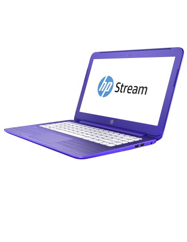 HP Stream 13-c101nl Computer portatile 33,8 cm (13.3") Intel® Celeron® 2 GB DDR3L-SDRAM 32 GB Flash Windows 10 Home Blu