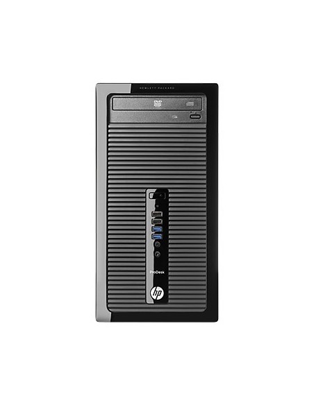 HP ProDesk 400 G2 DDR3-SDRAM i5-4590S Micro Tower Intel® Core™ i5 4 GB 500 GB HDD Windows 7 Professional PC Nero