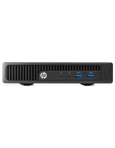 HP 260 G1 DDR3-SDRAM i3-4030U Intel® Core™ i3 4 GB 500 GB HDD Windows 7 Professional Mini PC Nero