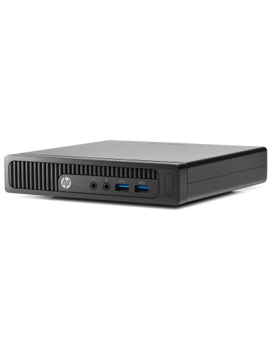HP 260 G1 DDR3-SDRAM i3-4030U Intel® Core™ i3 4 GB 500 GB HDD Windows 7 Professional Mini PC Nero