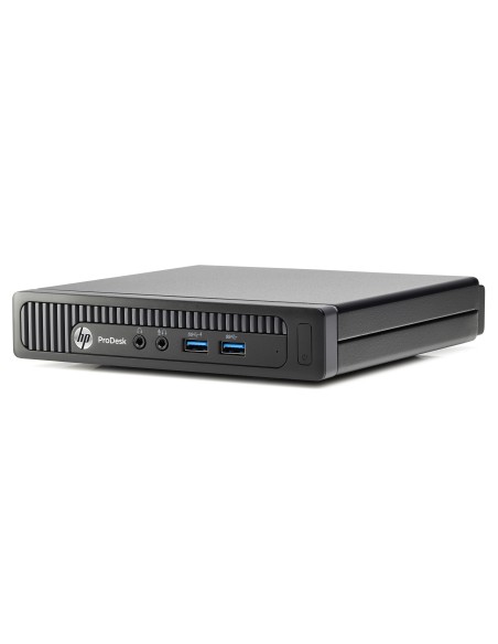 HP ProDesk 400 G1 DDR3-SDRAM i5-4590T Intel® Core™ i5 8 GB 500 GB HDD Windows 7 Professional Mini PC Nero