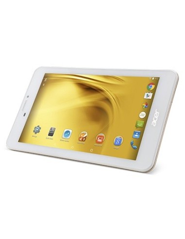 Acer Iconia B1-723-K1V5 3G 16 GB 17,8 cm (7") Mediatek 1 GB Wi-Fi 4 (802.11n) Android Oro, Bianco