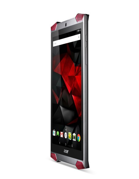 Acer Predator GT-810-18VH 32 GB 20,3 cm (8") Intel Atom® 2 GB Wi-Fi 4 (802.11n) Android Alluminio, Nero, Rosso