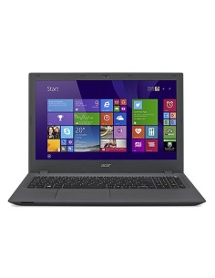 Acer Aspire E E5-573-34YP Computer portatile 39,6 cm (15.6") Intel® Core™ i3 4 GB DDR3L-SDRAM 500 GB HDD Linux Nero, Grigio