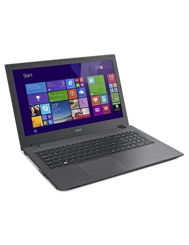 Acer Aspire E E5-573-34YP Computer portatile 39,6 cm (15.6") Intel® Core™ i3 4 GB DDR3L-SDRAM 500 GB HDD Linux Nero, Grigio