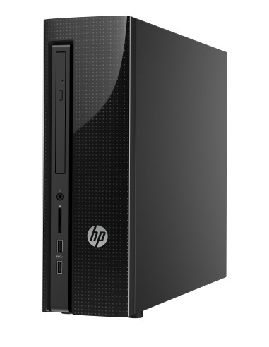 HP Slimline 450-100nl DDR3-SDRAM i3-4170 Mini Tower Intel® Core™ i3 4 GB 500 GB HDD Windows 10 Home PC Nero