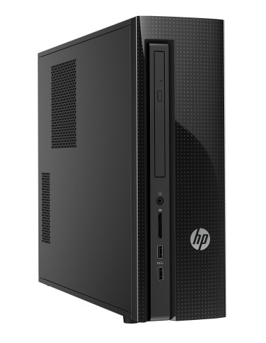 HP Slimline 450-100nl DDR3-SDRAM i3-4170 Mini Tower Intel® Core™ i3 4 GB 500 GB HDD Windows 10 Home PC Nero