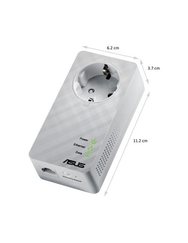 ASUS PL-E52P DUO 600 Mbit s Collegamento ethernet LAN Bianco 2 pz