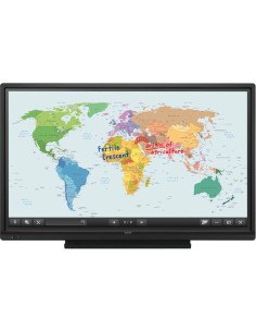 Sharp PN-70TA3 monitor touch screen 177,8 cm (70") 1920 x 1080 Pixel Multi-touch Multi utente Nero