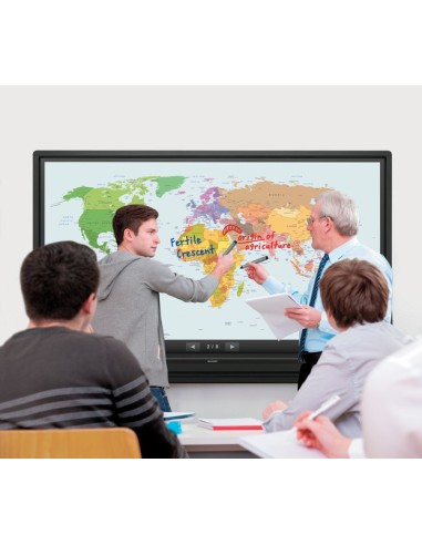 Sharp PN-70TA3 monitor touch screen 177,8 cm (70") 1920 x 1080 Pixel Multi-touch Multi utente Nero
