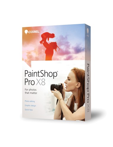 Corel PaintShop Pro X8 Full 1 licenza e
