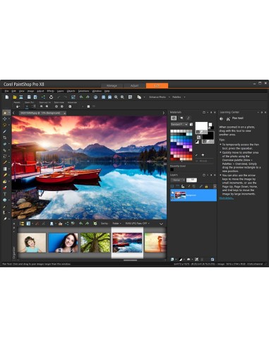 Corel PaintShop Pro X8 Full 1 licenza e