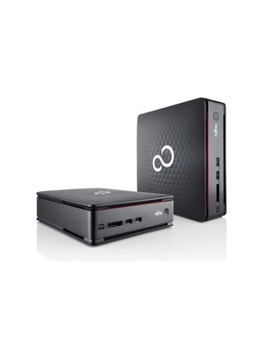 Fujitsu ESPRIMO Q520 DDR3-SDRAM i3-4170T mini PC Intel® Core™ i3 4 GB 500 GB HDD Windows 7 Professional Nero