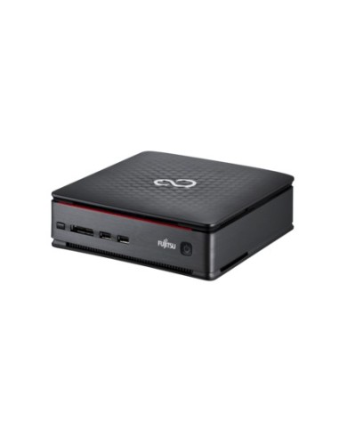 Fujitsu ESPRIMO Q520 DDR3-SDRAM i3-4170T mini PC Intel® Core™ i3 4 GB 500 GB HDD Windows 7 Professional Nero