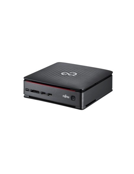 Fujitsu ESPRIMO Q520 DDR3-SDRAM i3-4170T mini PC Intel® Core™ i3 4 GB 500 GB HDD Windows 7 Professional Nero