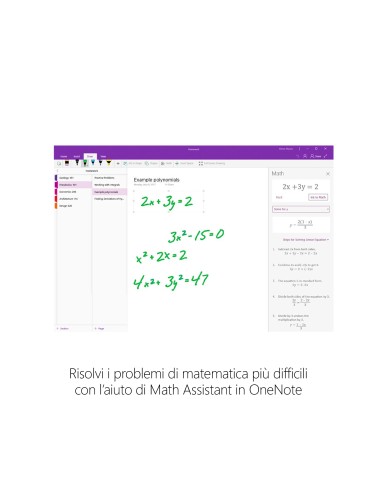Microsoft Office 365 Personal 1 licenza e 1 anno i ITA