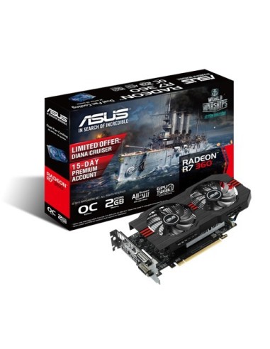 ASUS R7360-OC-2GD5 scheda video AMD Radeon R7 360 2 GB GDDR5