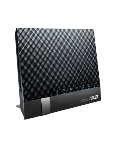 ASUS RT-AC56U router wireless Gigabit Ethernet Dual-band (2.4 GHz 5 GHz) 4G Nero