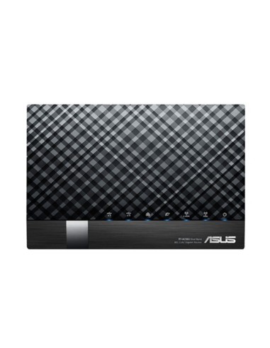 ASUS RT-AC56U router wireless Gigabit Ethernet Dual-band (2.4 GHz 5 GHz) 4G Nero